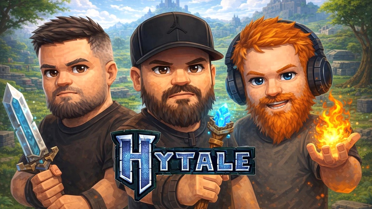 Portálokkal a világ ellen⛏️Hytale @PapIovagGaming @PingvinharcosStreamek