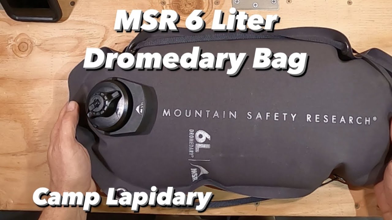 MSR 6 Liter Dromedary Bag - Inspection and Taste Test
