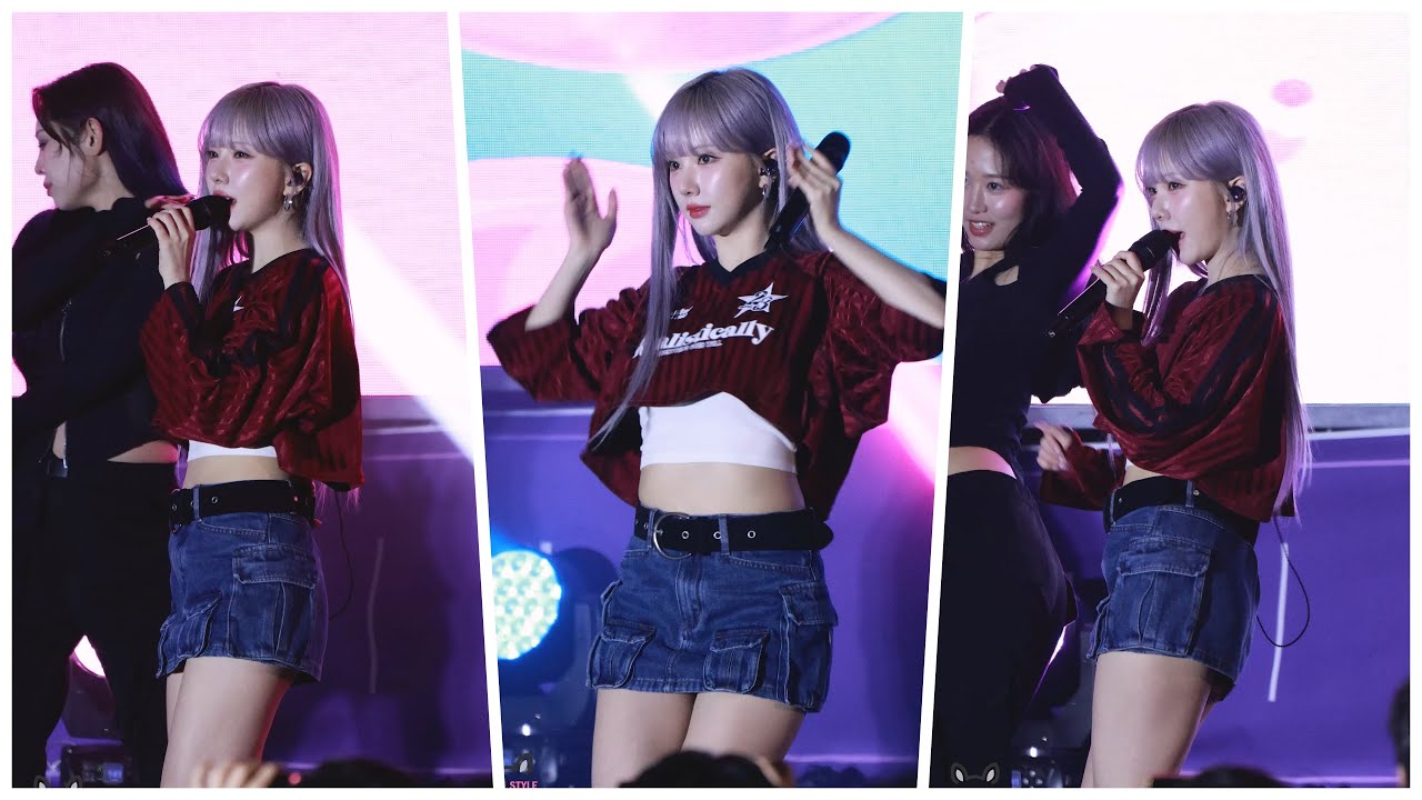 'BOP BOP!' VIVIZ(비비지) 은하 직캠 @대학축제/목원대학교)/250402/4K By 쵸리(Chori)