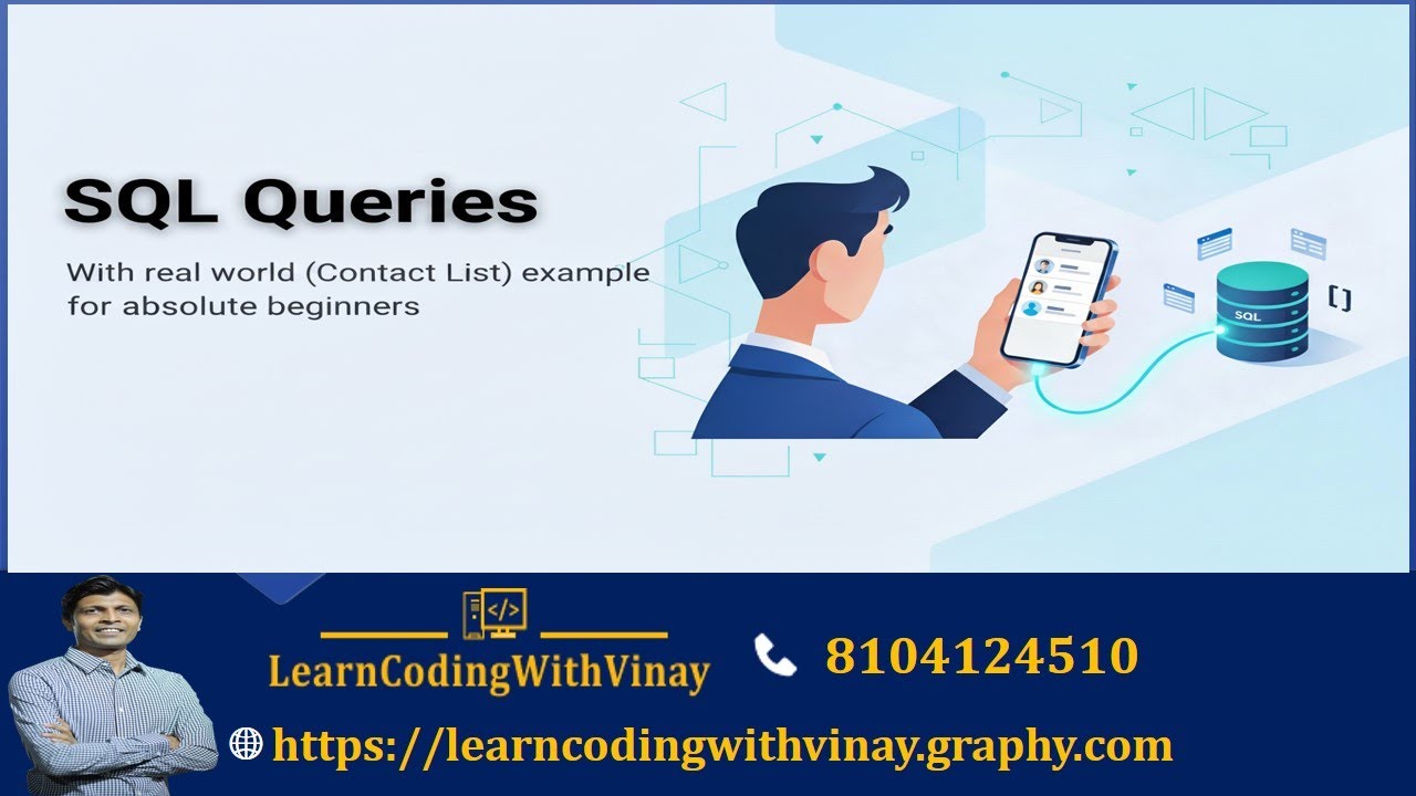 Learn SQL with Real-World Contact List Queries | Beginner Friendly SQL Tutorial