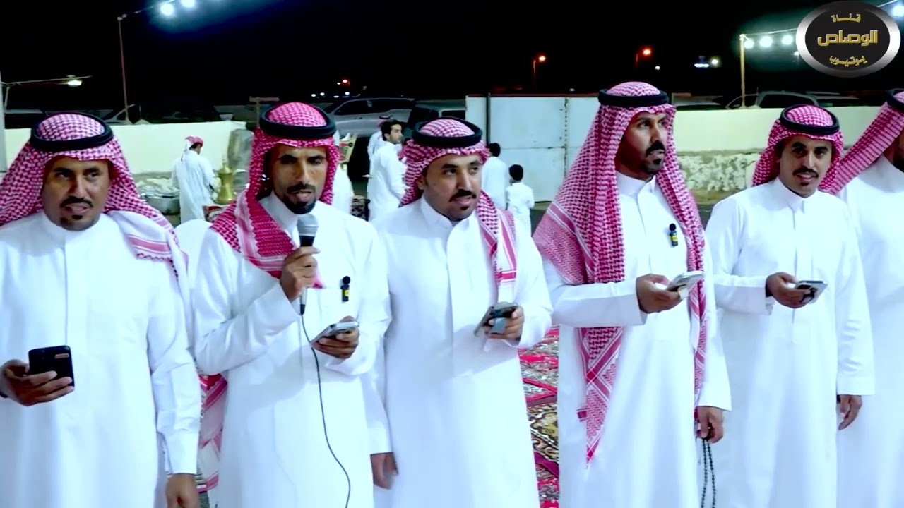 حفل معايده قبيله الهجال من مطير في قريه الرويضه