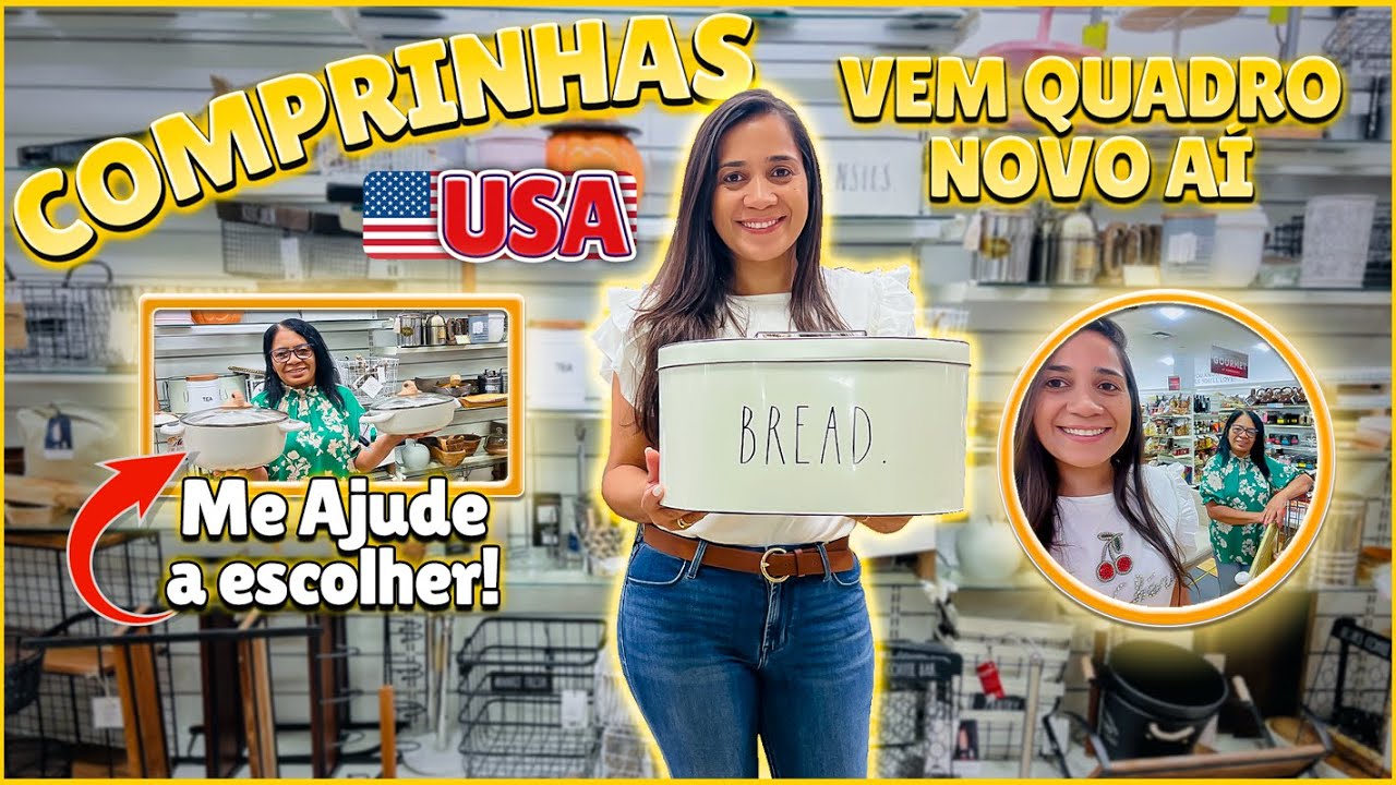 Vem Quadro Novo Aí Pessoal!! / Comprinhas com Minha Mãe