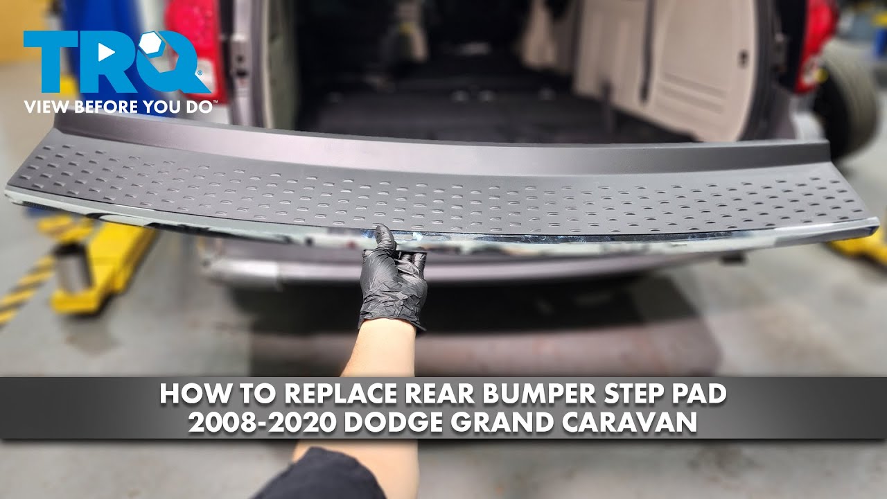 How to Replace Rear Bumper Step Pad 2008-2020 Dodge Grand Caravan