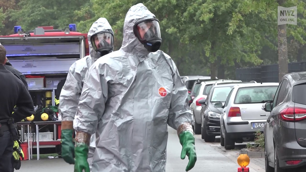 Großeinsatz in Vechta: Verdächtiges Pulver gefunden