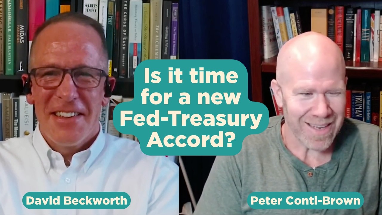 Peter Conti-Brown on a New Fed-Treasury Accord | Macroeconomic Policy Nexus Live Video