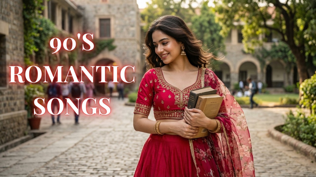 Nonstop 90s Hindi Romantic Hits 🎧 Classic Bollywood Love Songs Mix