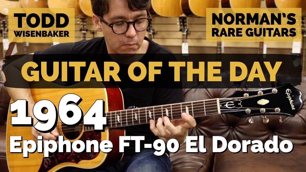 Guitar of the Day: 1964 Epiphone FT-90 El Dorado | Norman's Rare Guitars