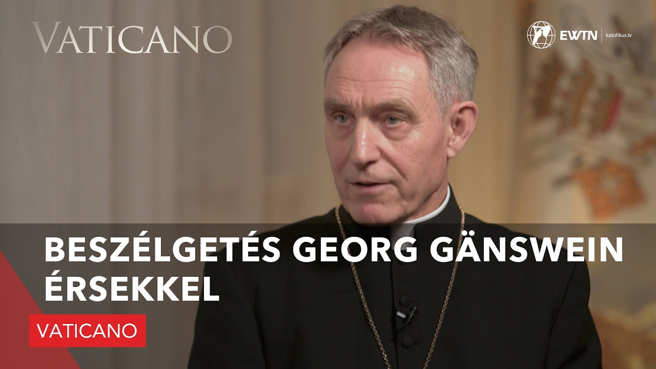 Beszélgetés Georg Gänswein érsekkel - Vaticano