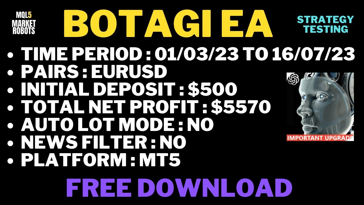 Bot AGI EA MT5 Forex Robot Free Download | mql5 market robots