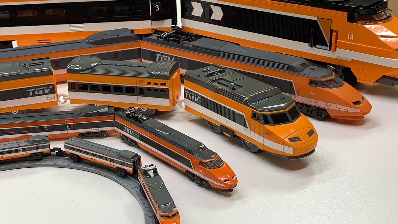 TGV COLLECTION! Micro Machines Train Found