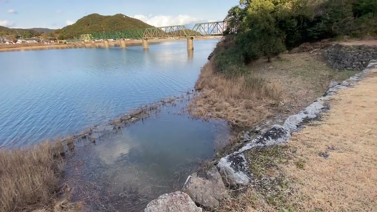 雨上がりの水の手　熊野川