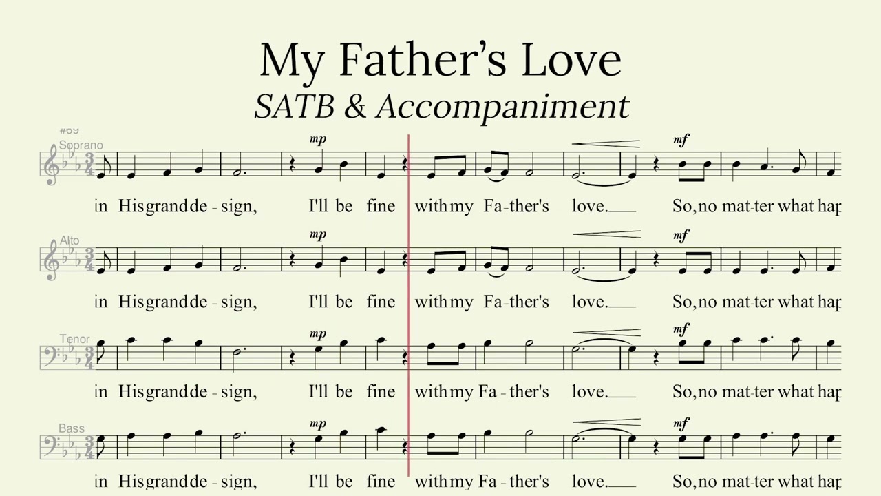 My Father's Love | SATB