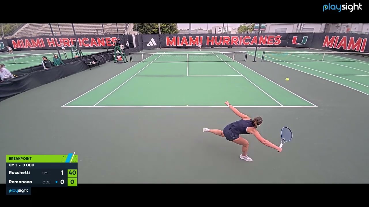 Women's singles 1 -  ODU v MIAMI -  18 03 26