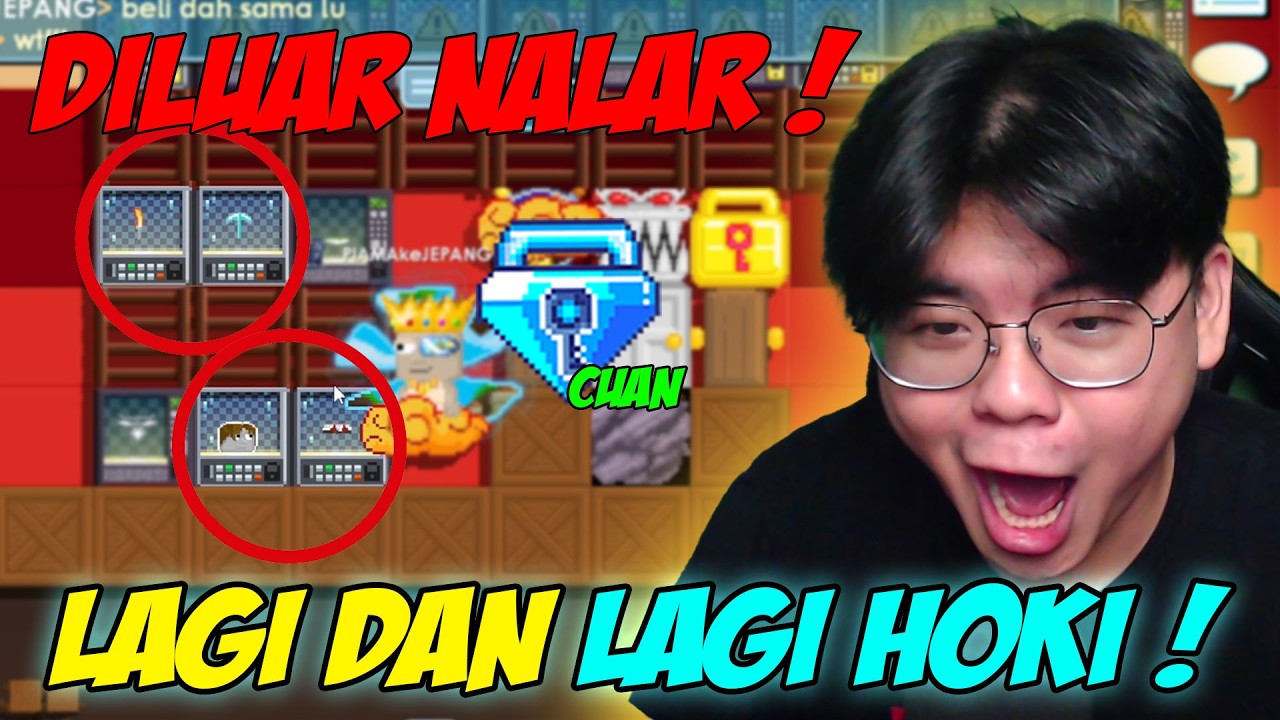 GILA KETAGIHAN BOBOL ID GINI MAH WKWK - Growtopia Indonesia