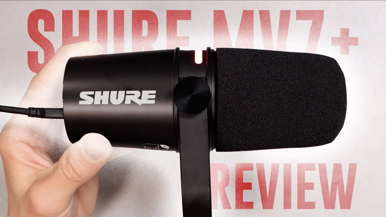 Обзор/тест Shure MV7+ (в сравнении с MV7, SM7b, SM58)