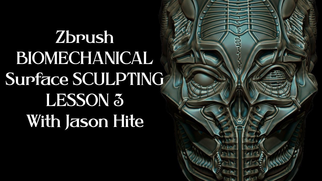 Biomechanical ZBRUSH Lesson 3: Eyes
