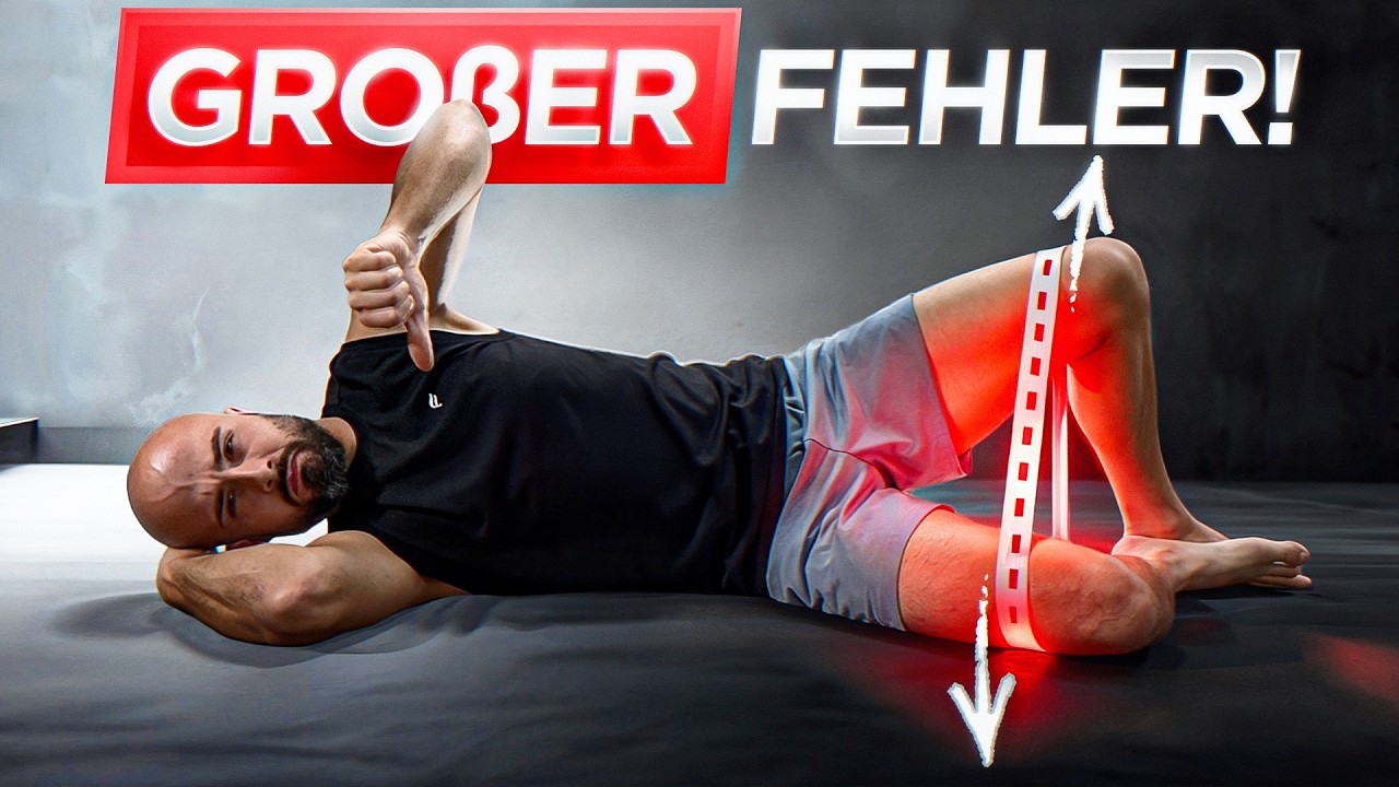 STOPP! Hör auf mit Beinabspreizen - Diese Po-Übung ist 10x effektiver