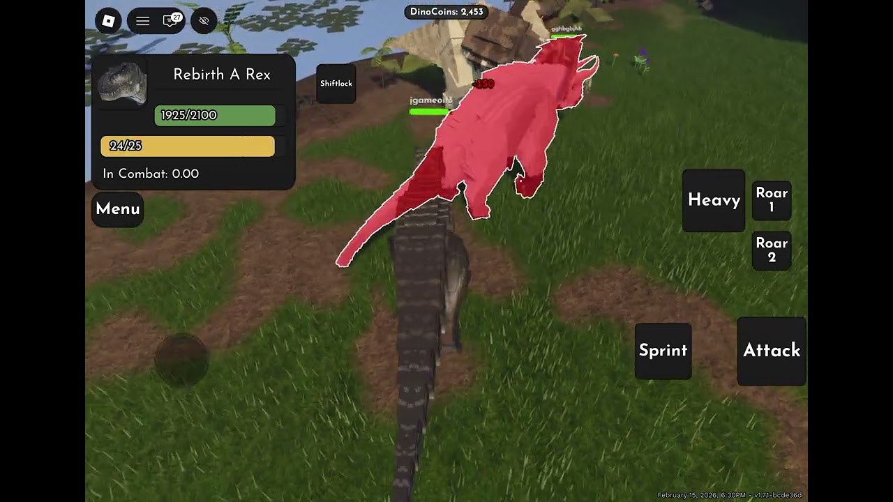 Life of ember T-Rex ￼