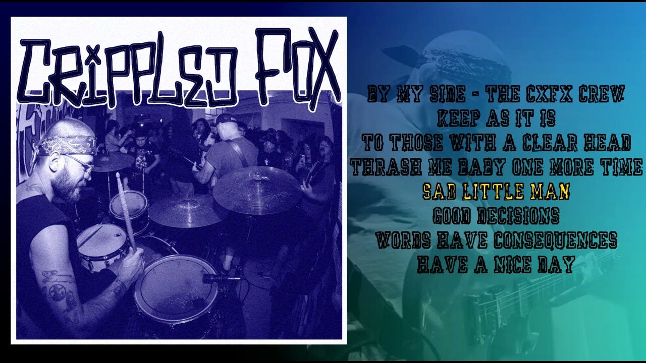 CRIPPLED FOX / LICKSPIT - split Ep album 2025.