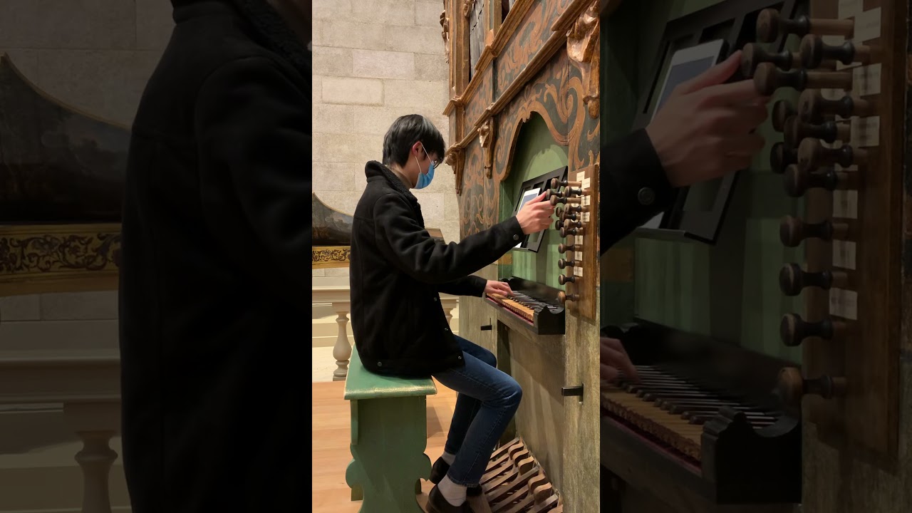 Philip Glass on an Italian Baroque Organ?!