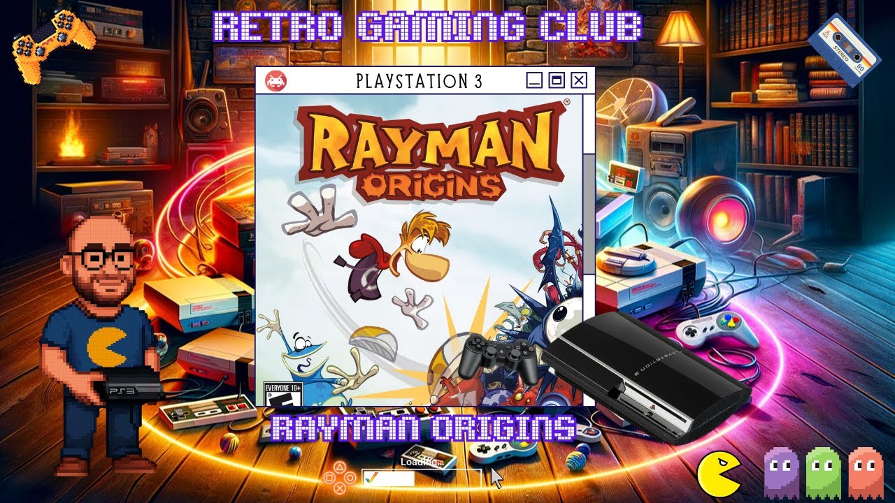 Rayman Origins | PS3 | Hand-Drawn Platforming Adventure! 🎨🐸| Review & Gameplay
