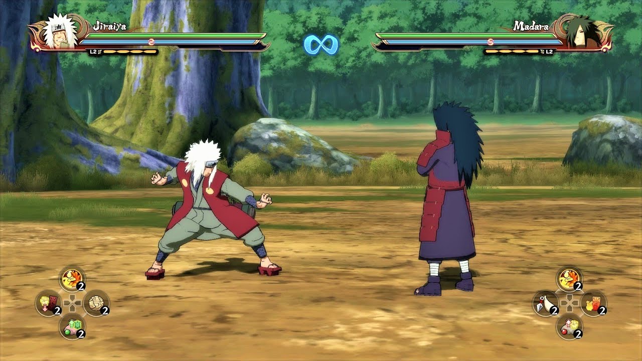 SUPER HARD - Jiraiya VS Madara Uchiha - NARUTO NINJA STORM 4 Battle Match