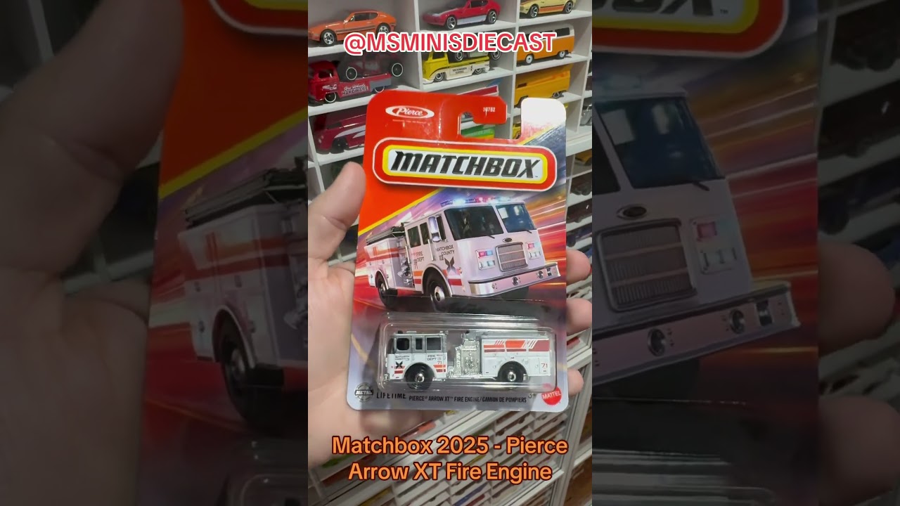 Matchbox 2025 - Pierce Arrow XT Fire Engine