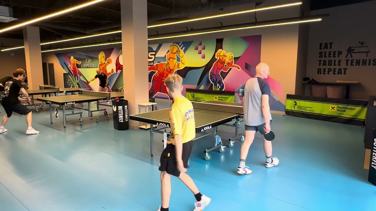 Table tennis is for all ages🏓