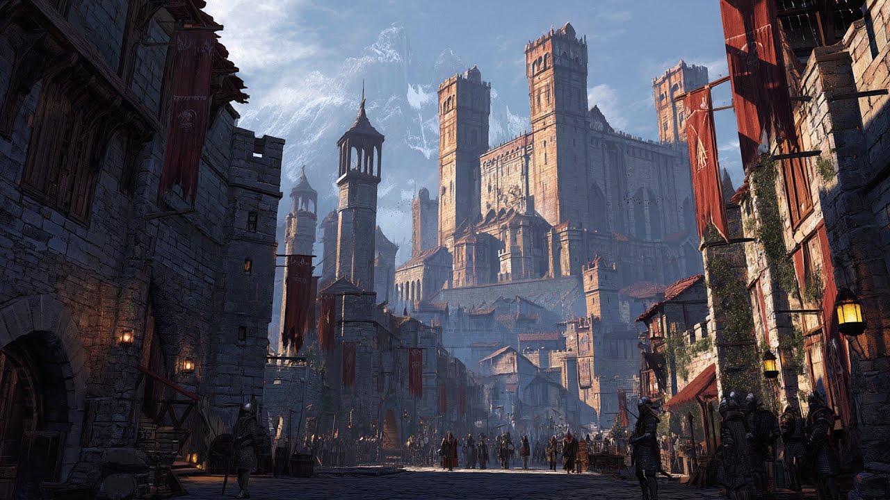 Neverwinter Main Theme | Heroic Fantasy City Music