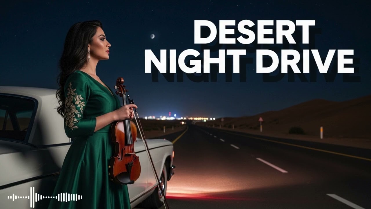Desert Violin Nights – Calm Arabic Cinematic Instrumental for Night Drive