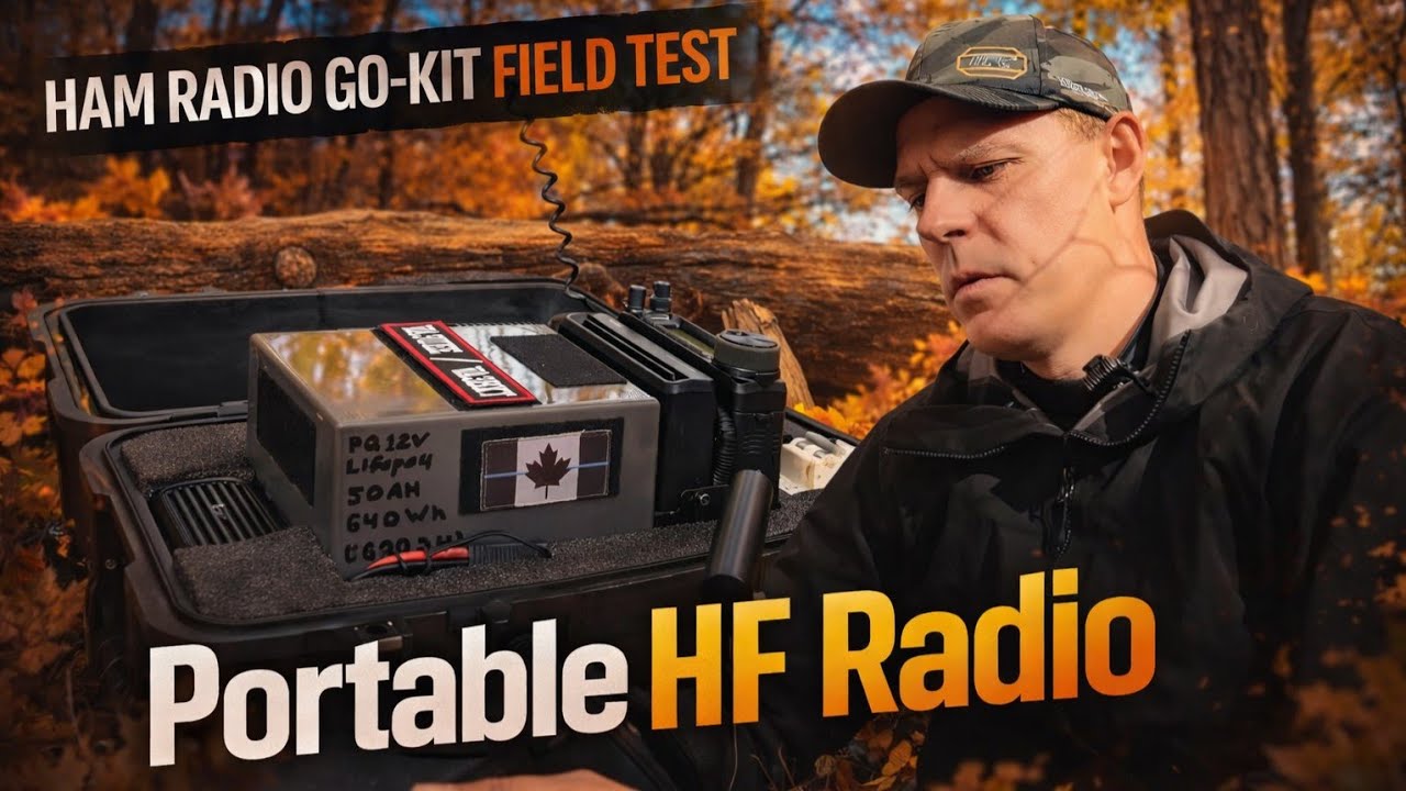 Portable HF Radio Go-Kit Field Test 📡 Yaesu FT-891 Setup.