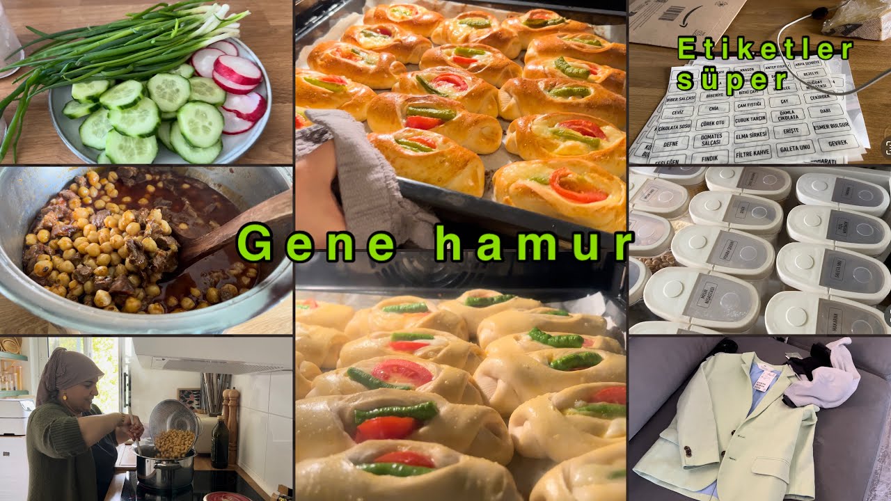 Hamur işleri düğün dernek/etiketleri çok sevdim/Sahra azada neler almış/akşam yemeği 🥰