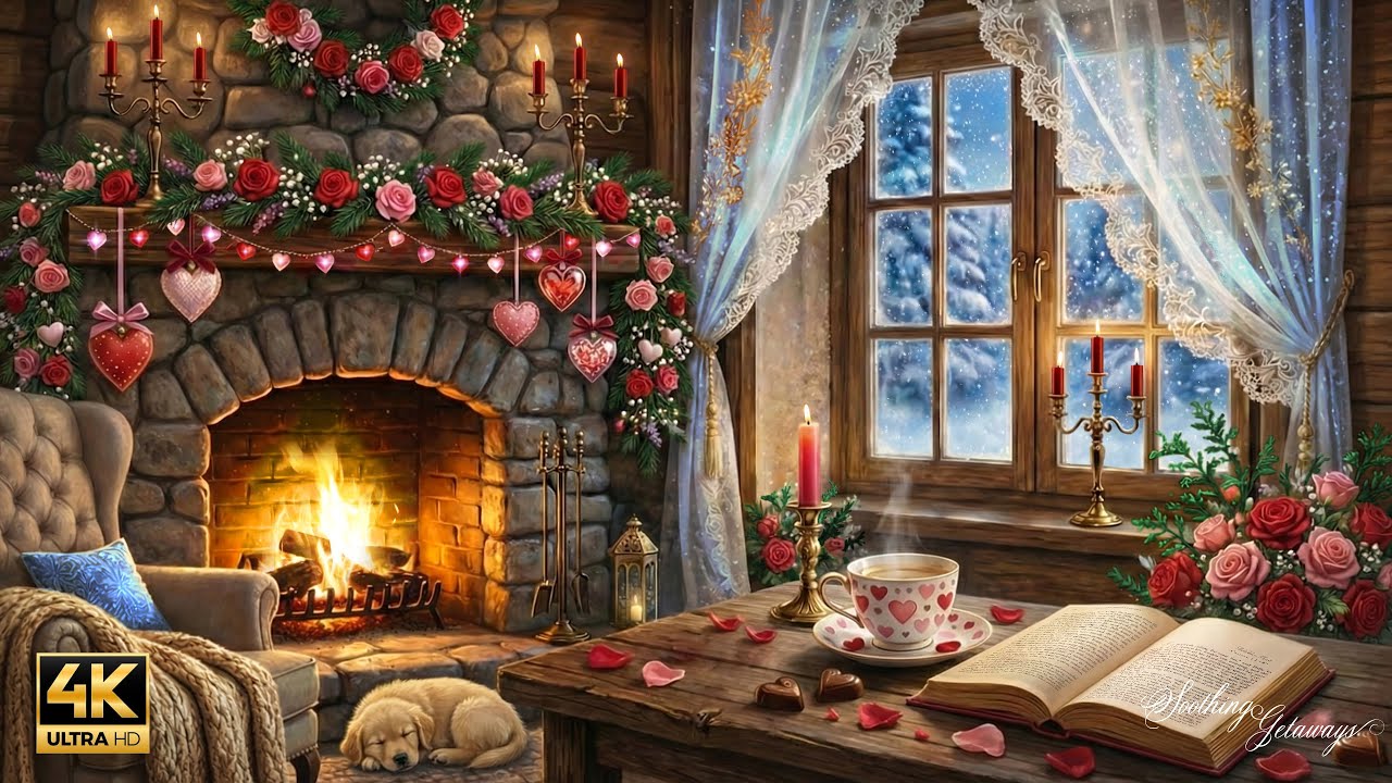 💕 Любовная и уютная атмосфера – фортепиано и струнные инструменты ко Дню святого Валентина | Ками...