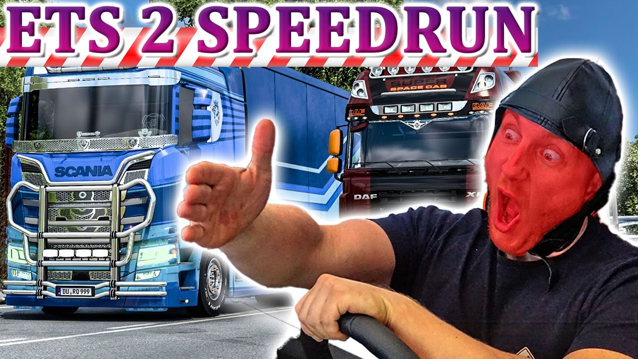 ETS 2 Speedrun: FINALE am Groß Glockner: DAF und SCANIA am Limit inkl. RAGE - LKW Rennen Simulator