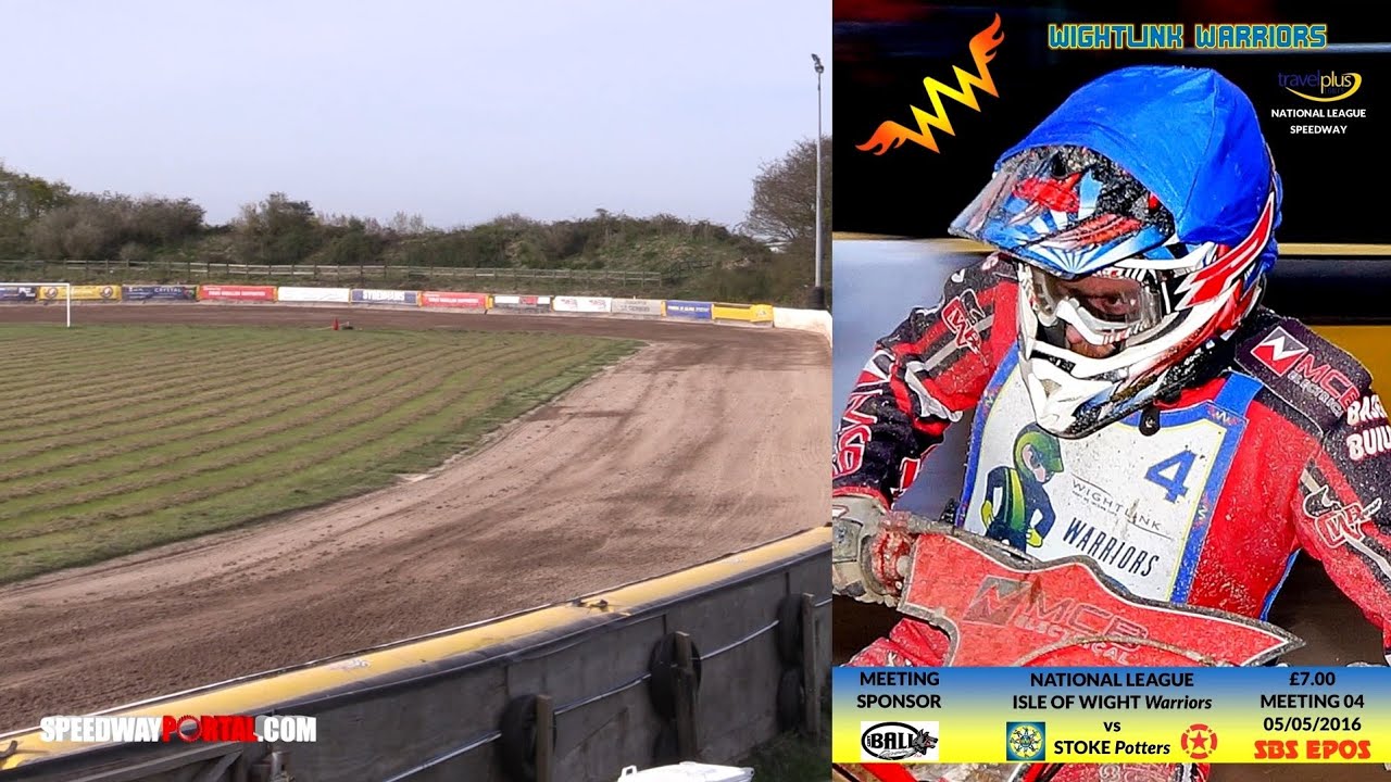 Isle of Wight 'Wightlink Warriors' vs Stoke 'Potters' : National League : 05/05/2016