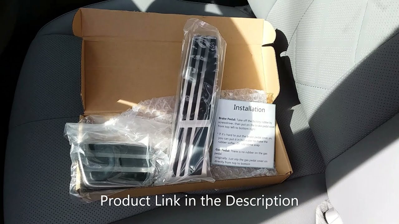 Autobig Gas & Brake Pedal Cover Review-Installed for 2020-2026 Toyota Highlanders