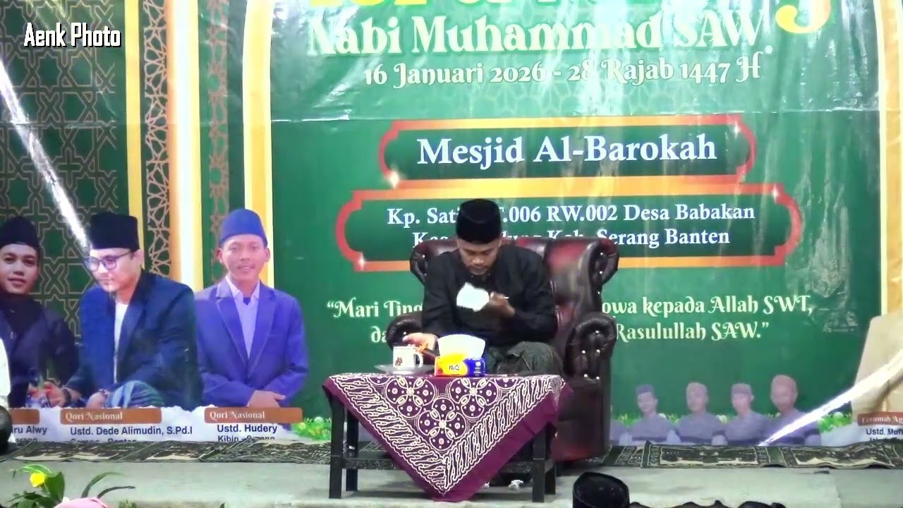 Qory : Ustd. M. Badru Alwy (dari Pamarayan - Serang)