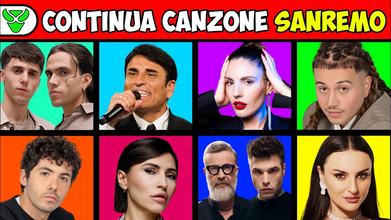 🎶🔥 CONTINUA LA CANZONE &ndash; SPECIALE SANREMO 2026 🇮🇹 | QUIZ 30 BRANI 🎤✨