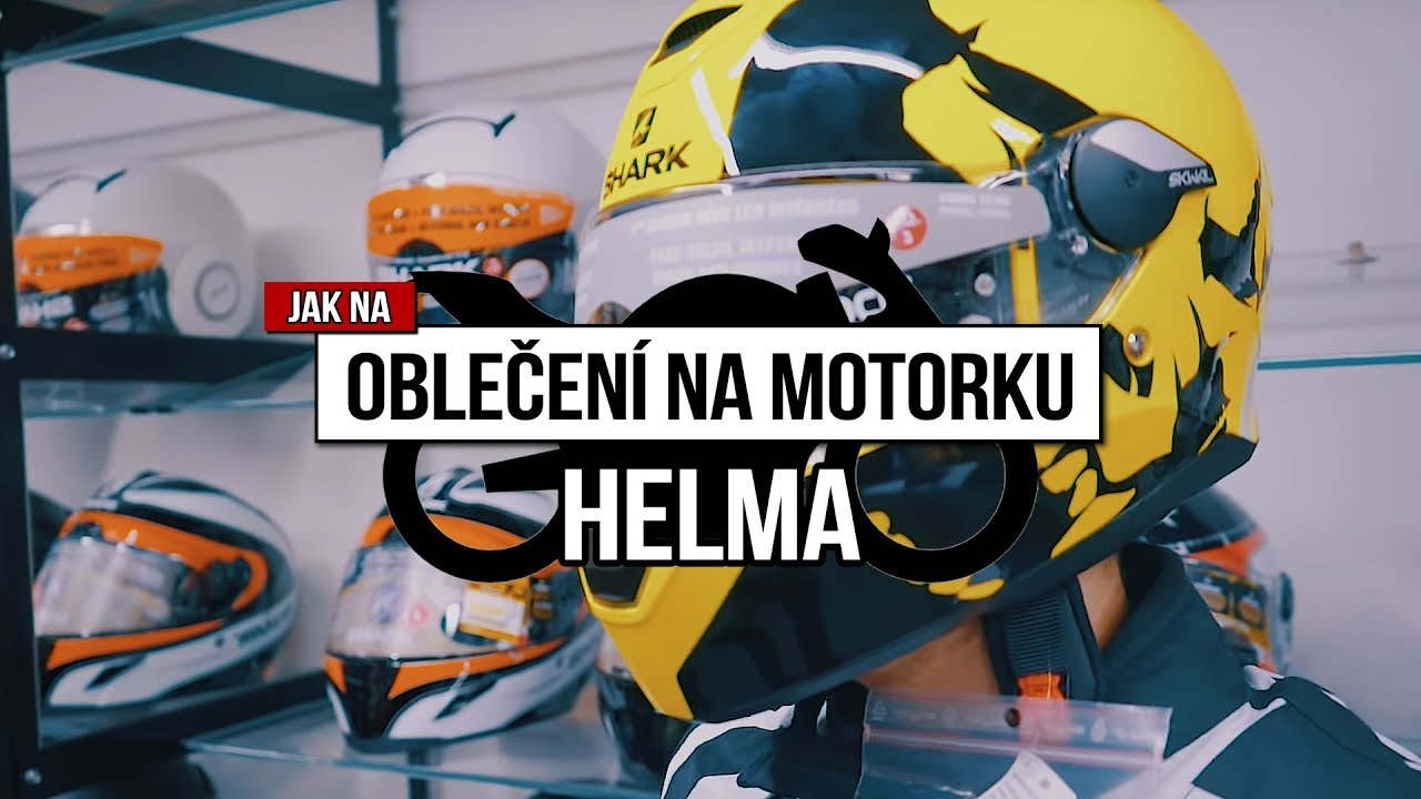 HELMA | OBLEČENÍ NA MOTORKU | JAK NA MOTORKU | ŘIDIČÁK NA MOTORKU