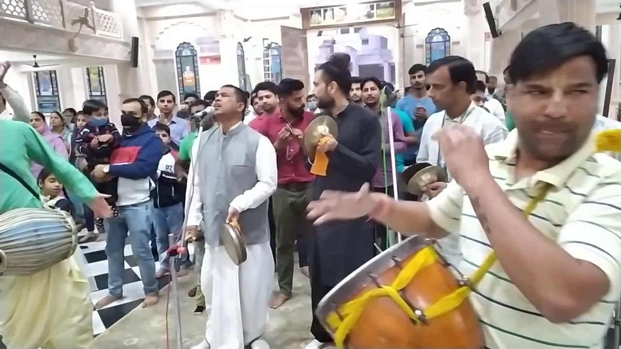 Super⚡Gaur Aarti at ISKCON Jaipur ⭐Super Rock Kirtan ⭐🎵