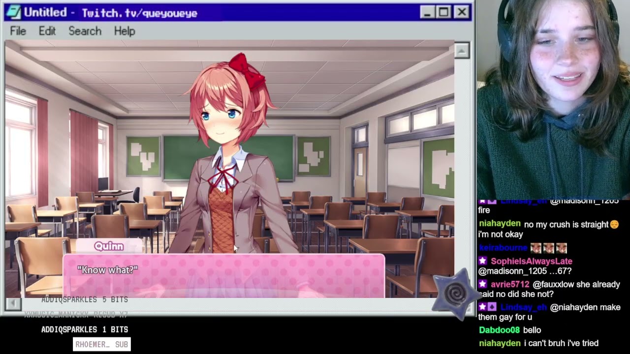 Playing doki doki bc i want to - FULL PLAYTHROUGH