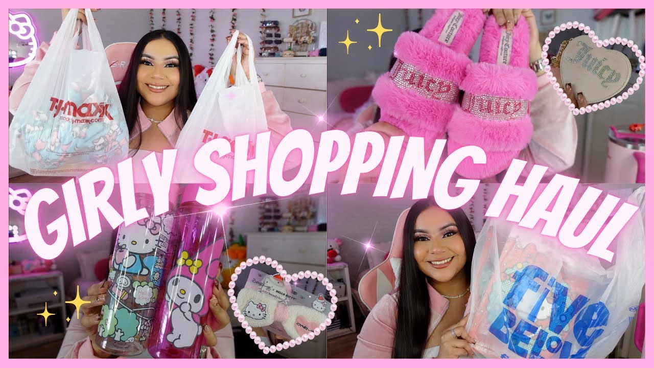 🛍️ 𝐇𝐔𝐆𝐄 𝐒𝐇𝐎𝐏𝐏𝐈𝐍𝐆 𝐇𝐀𝐔𝐋 💖| Hello Kitty, Juicy Couture Finds!!|