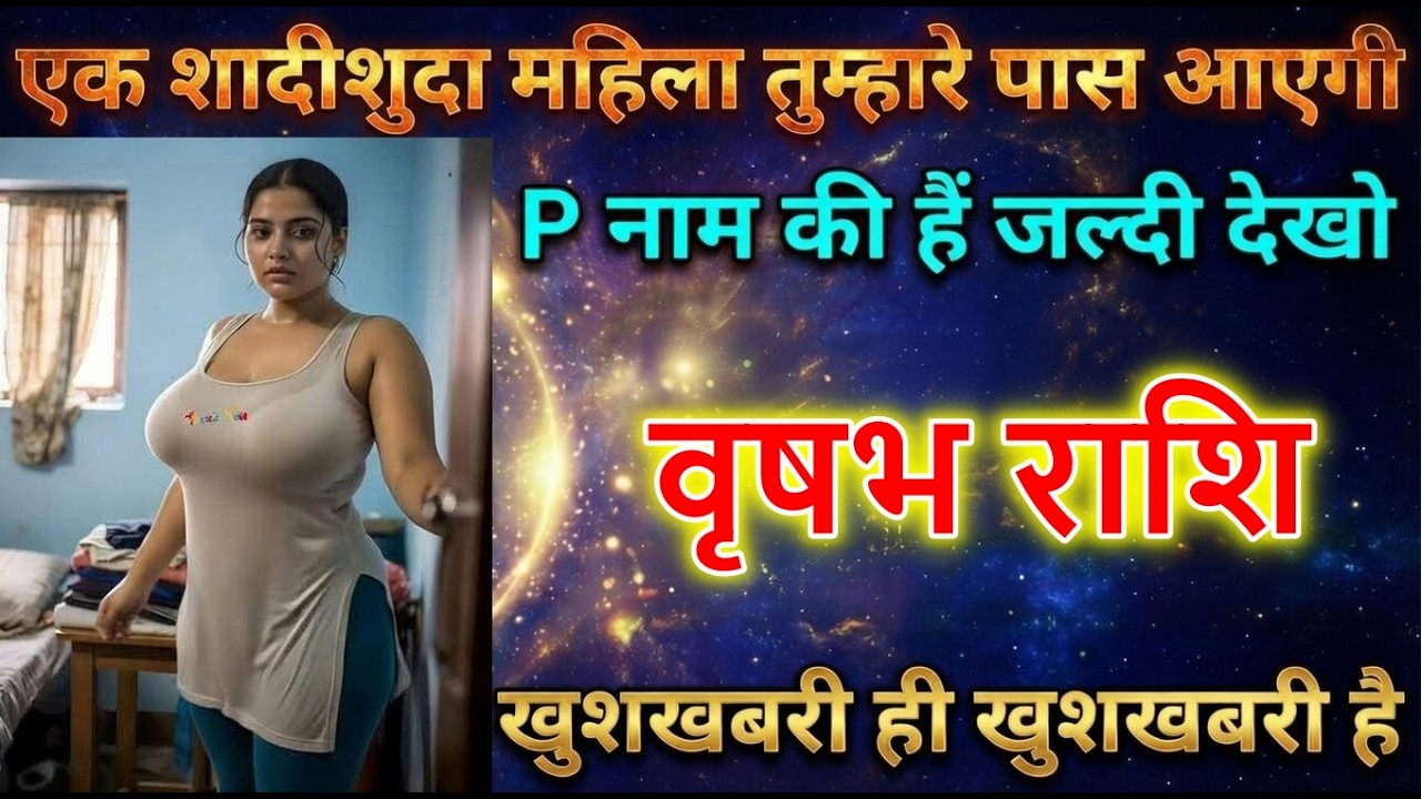 वृषभ राशि वालों एक शादीशुदा महिला तुम्हारे पास आएगी P नाम की हैं जल्दी दोखो