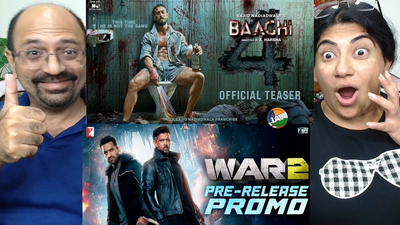BAAGHI 4 Teaser + WAR 2 Pre-Release - Dialogue Promo | Tiger, Sanjay, Hrithik, NTR, Kiara🤯