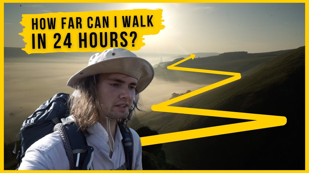 I WALKED FOR 24 HOURS TO SEE HOW FAR I COULD GET