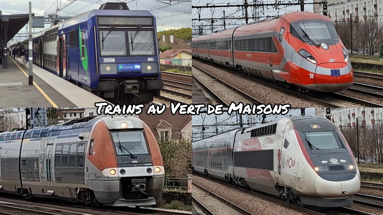 Quelques trains au Vert de Maisons (4)