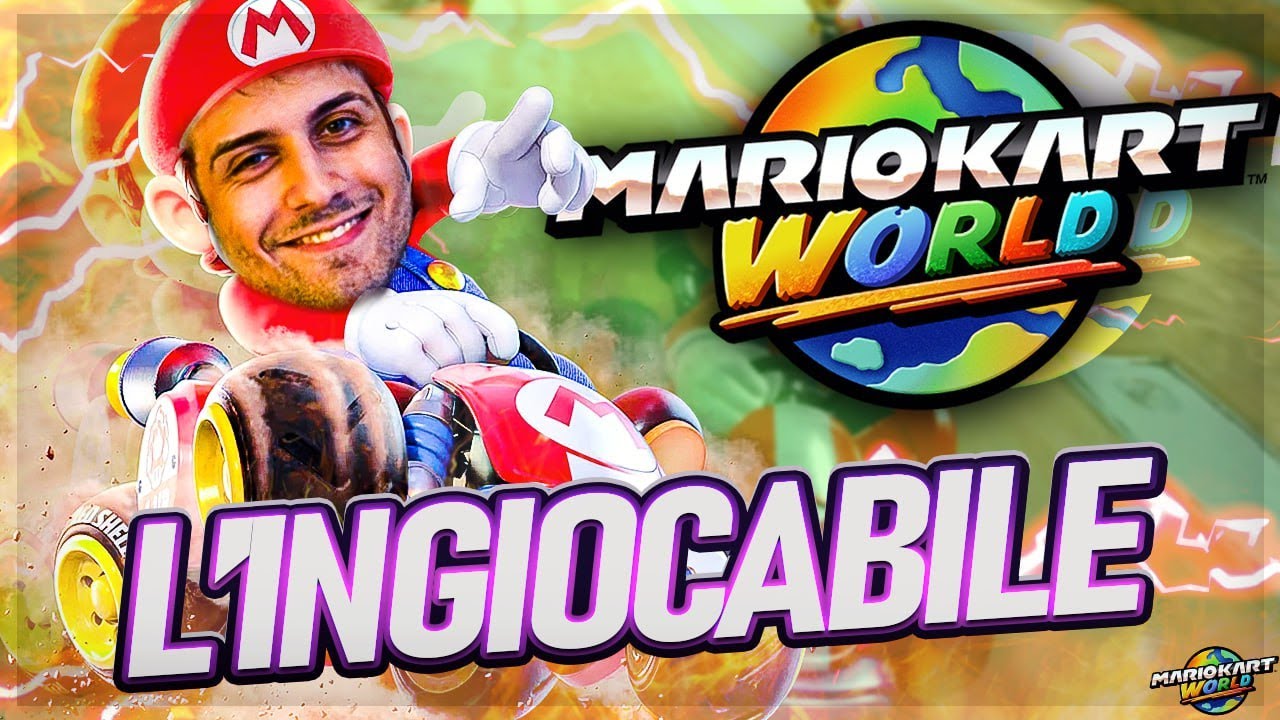 BLUR su MARIO KART WORLD È INGIOCABILE!