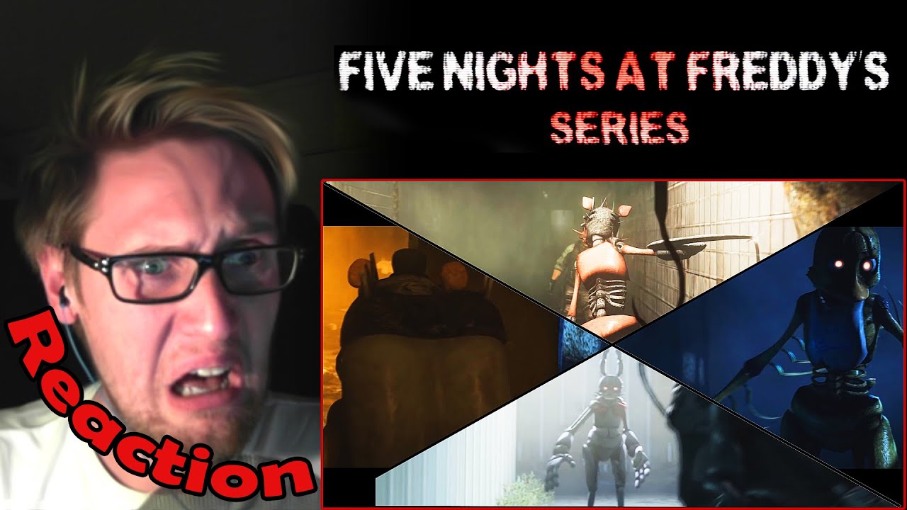 [SFM] Five Nights at Freddy's Series (Trailer) REACTION! | CREEP LVL OVER 9000! |