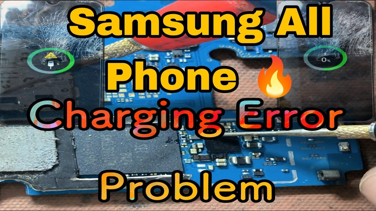 Samsung ALL Phone Charging error kaise Repair Karen || Pankaj Mobile Repairing