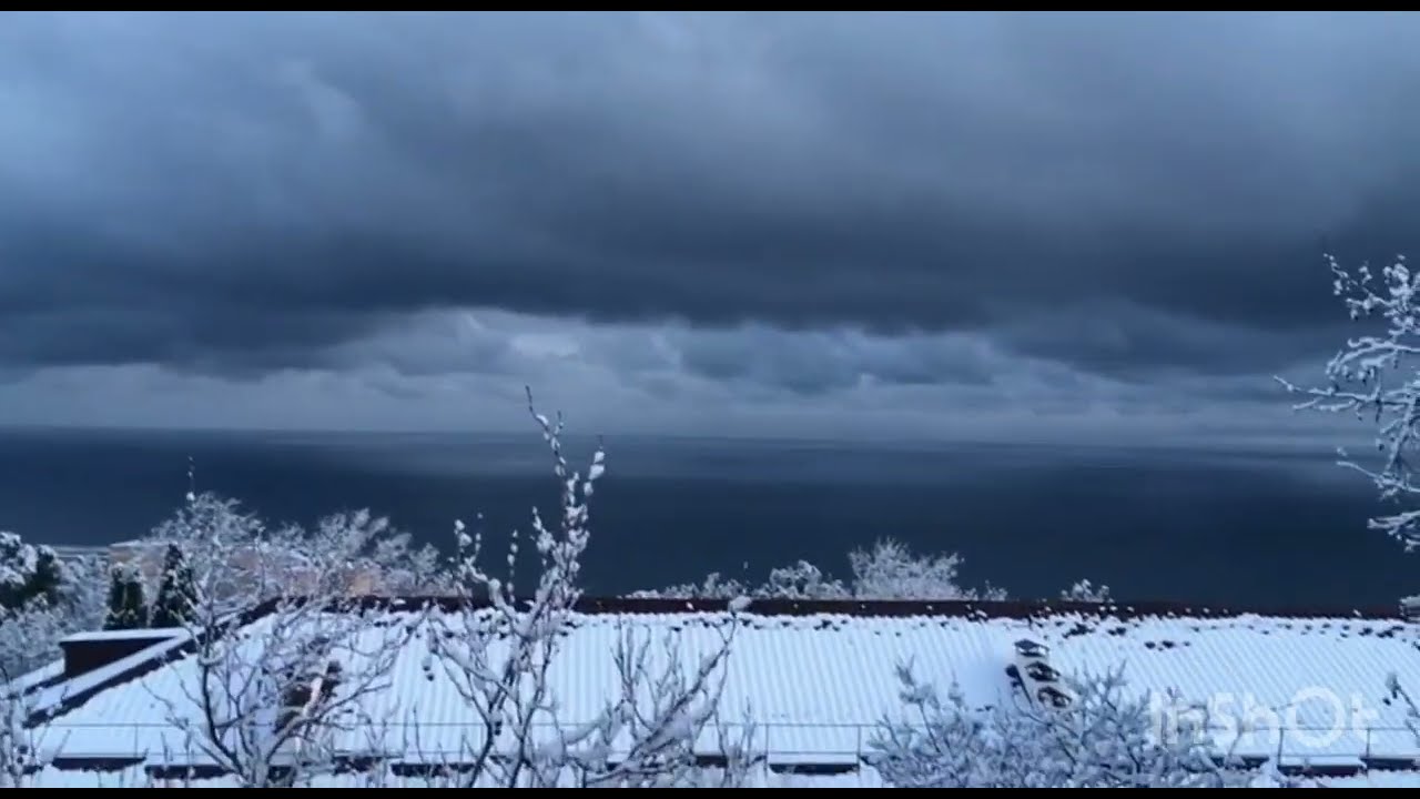 Крым настигла зима! ❄️🫶
